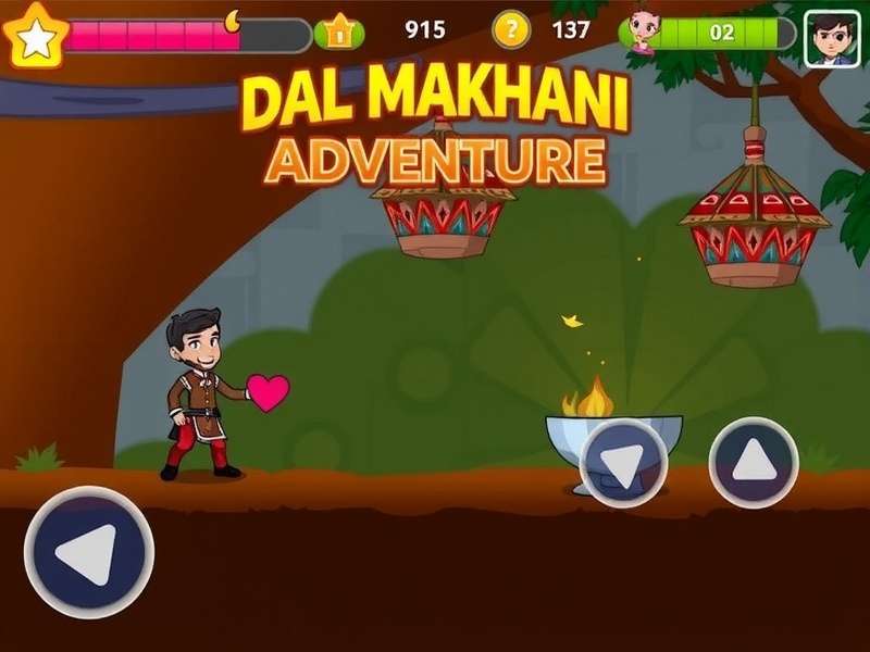 Dal Makhani Adventure Game Screenshot